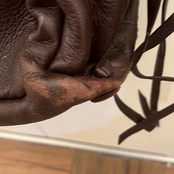 Bottega Veneta CHOCOLATE Brown leather bag with woven straps. Stunning! - Picture 12 of 13